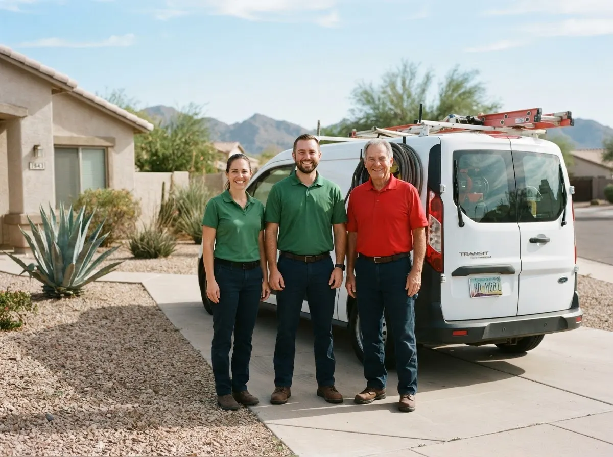 The Copper Cactus Pest Control team, pest control service in Phoenix, AZ